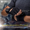 Workout Gloves Men and Women Weight Lifting Gloves with Wrist Wraps Support for Gym Training, Full Palm Protection for Fitness, Weightlifting, Exercise, Hanging, Pull Ups