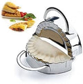 New Stainless Steel Ravioli Mould Dumpling Maker Mold Wrapper Pierogie Pie Crimper Pastry Dough Press Cutter Kitchen Gadgets (S 3Inch)