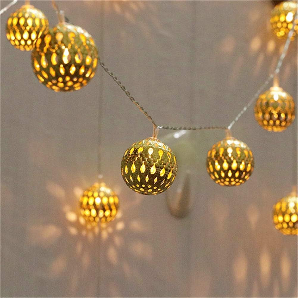 Dailyart Globe String Light 40 Led Battery Operated String Lights  Waterproof Outdoor Indoor String Lights for Bedroom Classroom Decor,  Battery String